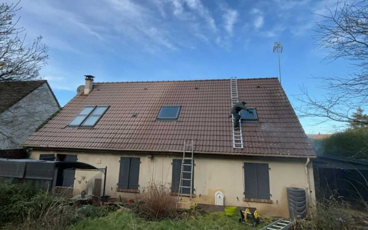 Nettoyage toiture